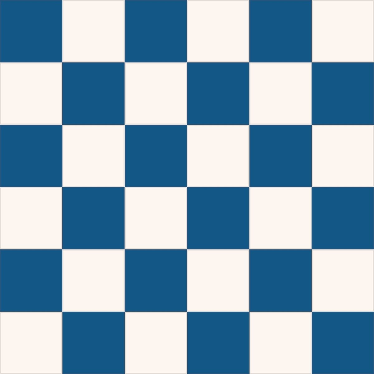 Victorian Bristol Blue and White Chequer Pre-Scored Anti-Slip Porcelain Tile — close-up of the tile surface, buy tile UK