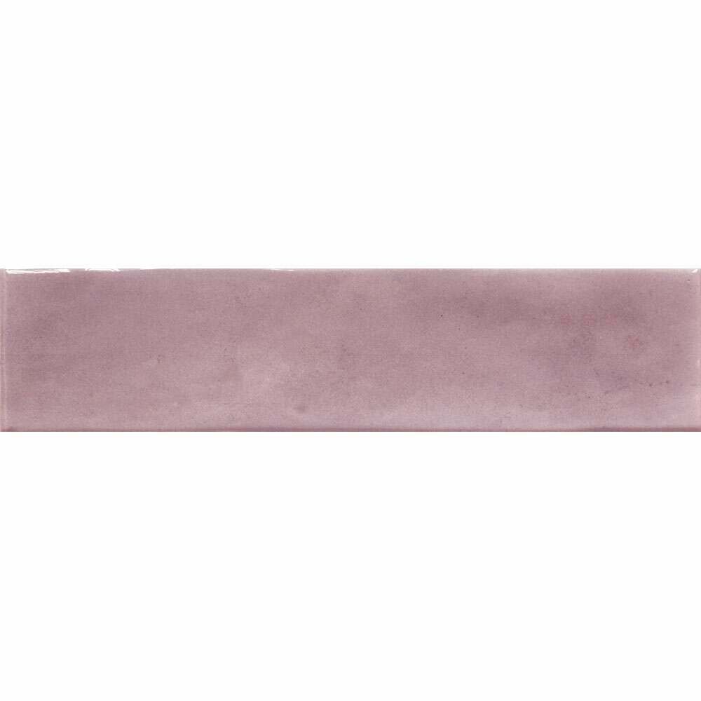 Opal Pink Gloss Wall Tile 75x300 — detail view, buy tile UK