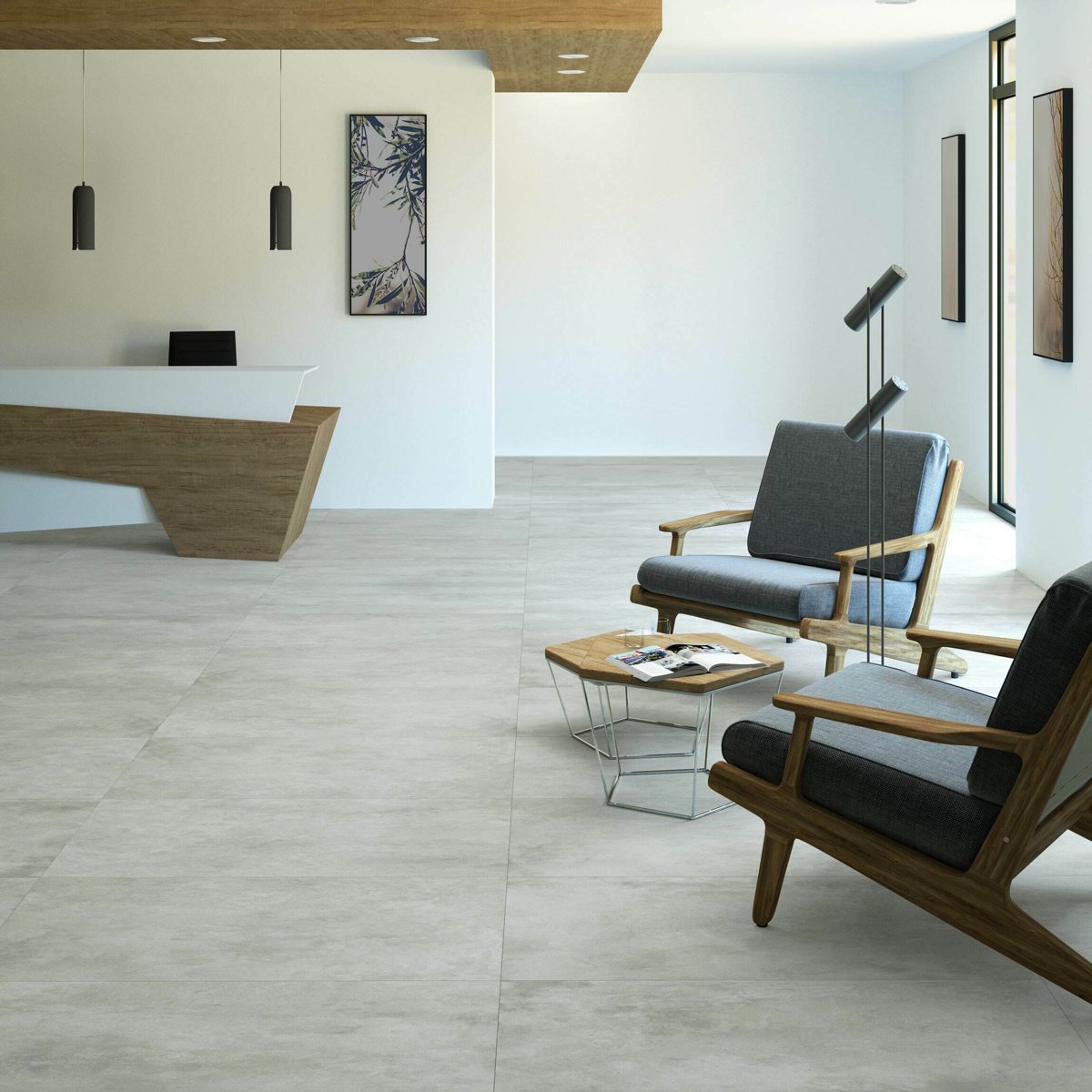 Metallique Pearl Lappato 60x120 — detail view, buy floor tile UK