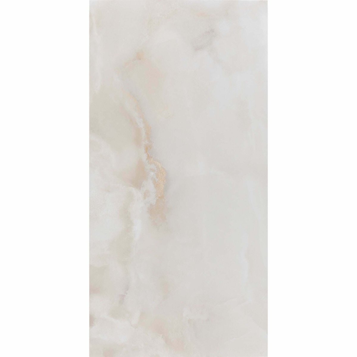 Signature Naza White Gloss Marble Effect Tiles — close-up of the tile surface, buy floor tile UK
