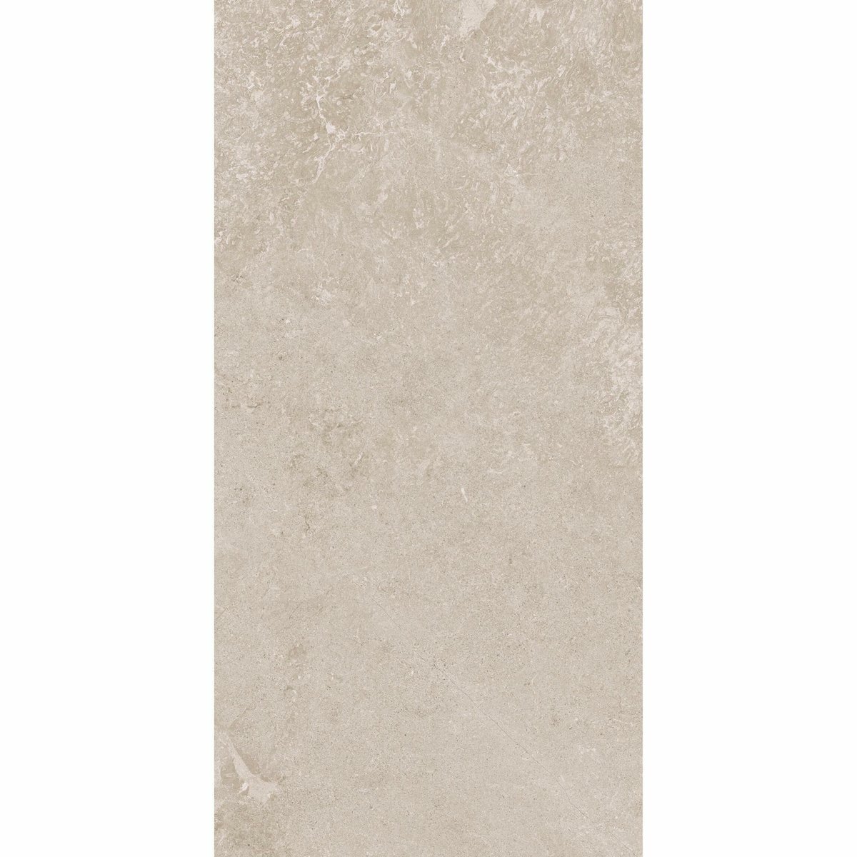 Eternity Greige Stone Effect Tiles 600x300 — installed room setting, buy wall tile UK