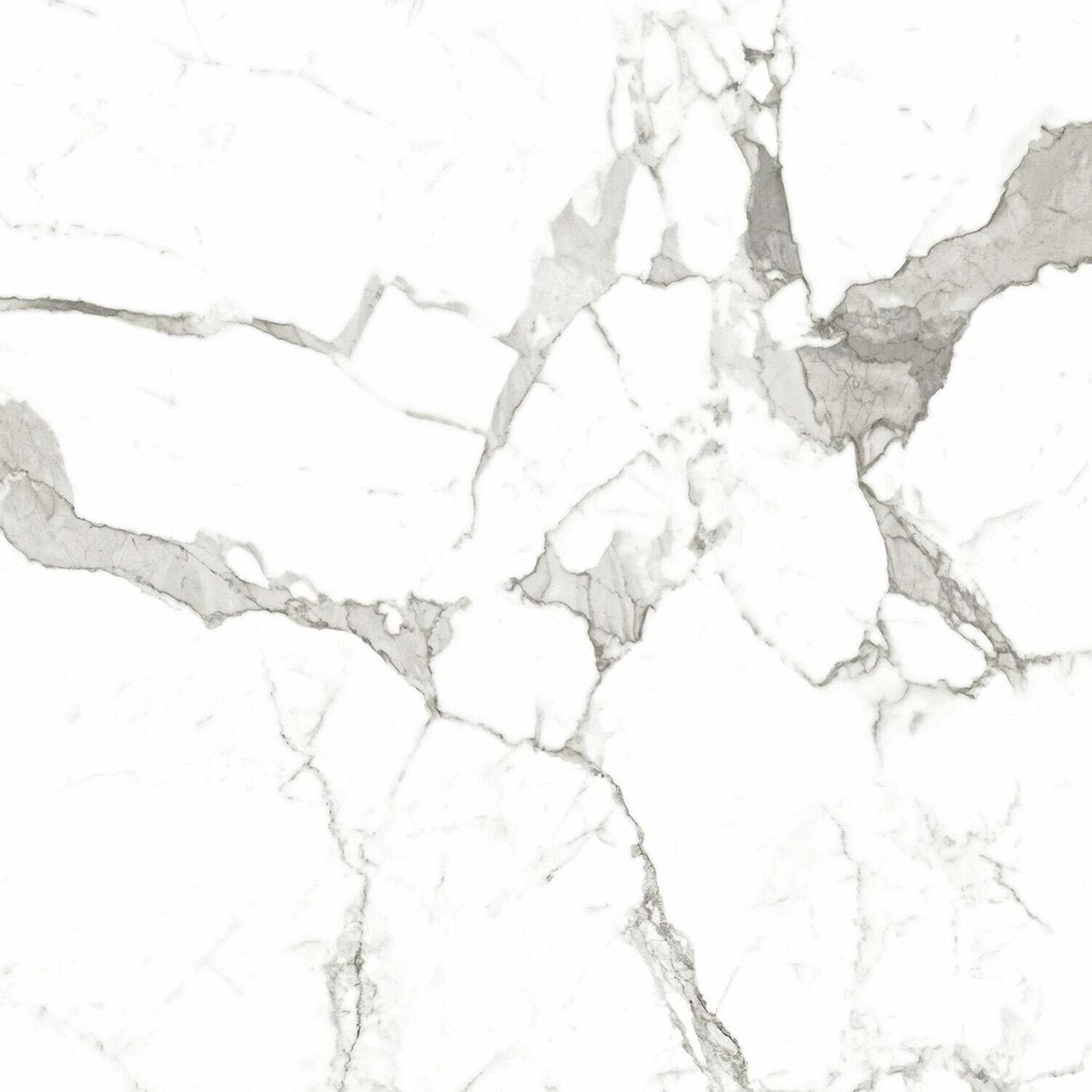 Versailles Carrara Marble Effect Polished 600x600 Tiles — alternative angle, buy tile UK