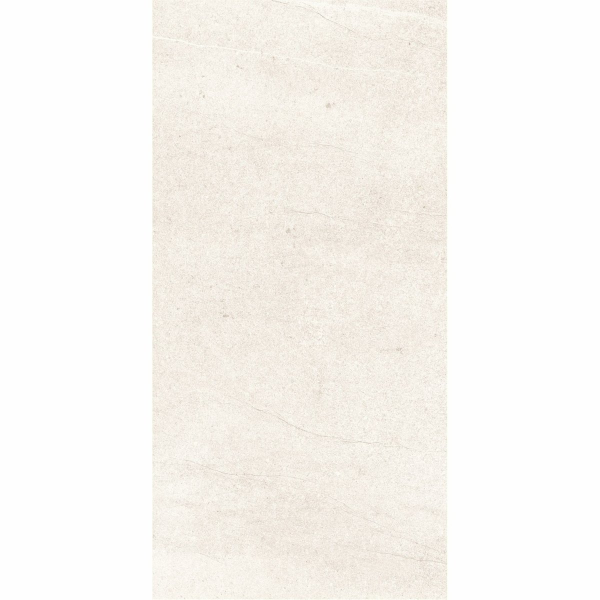New Pietra White Rectified Matt Stone Effect Tile 1200x600x7mm — detail view, buy floor tile UK