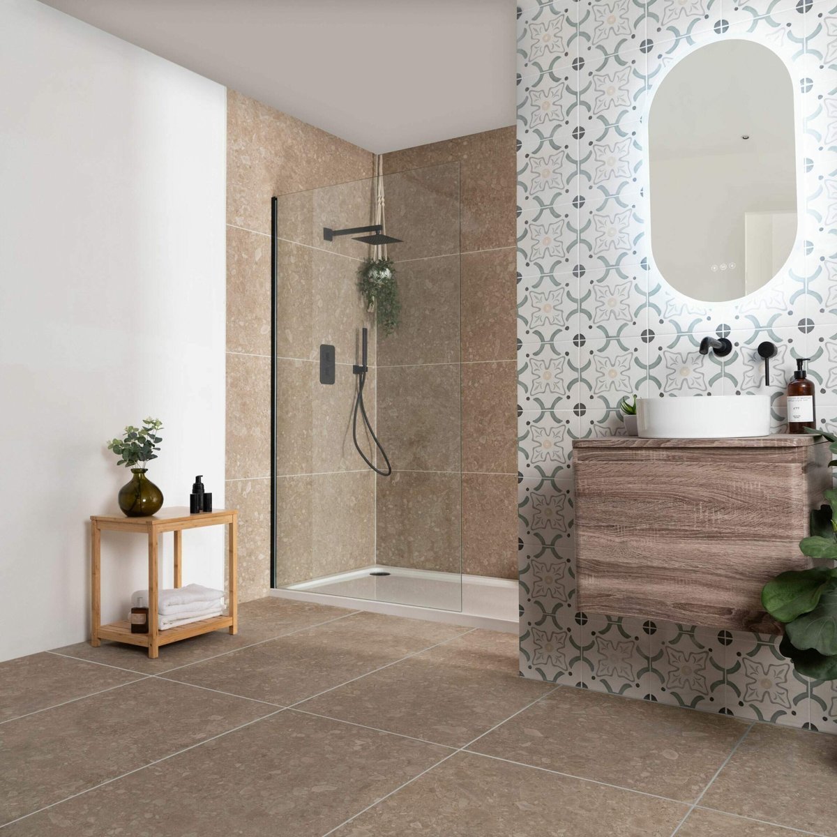 Signature Urbex Arena Matt Tiles — detail view, buy floor tile UK