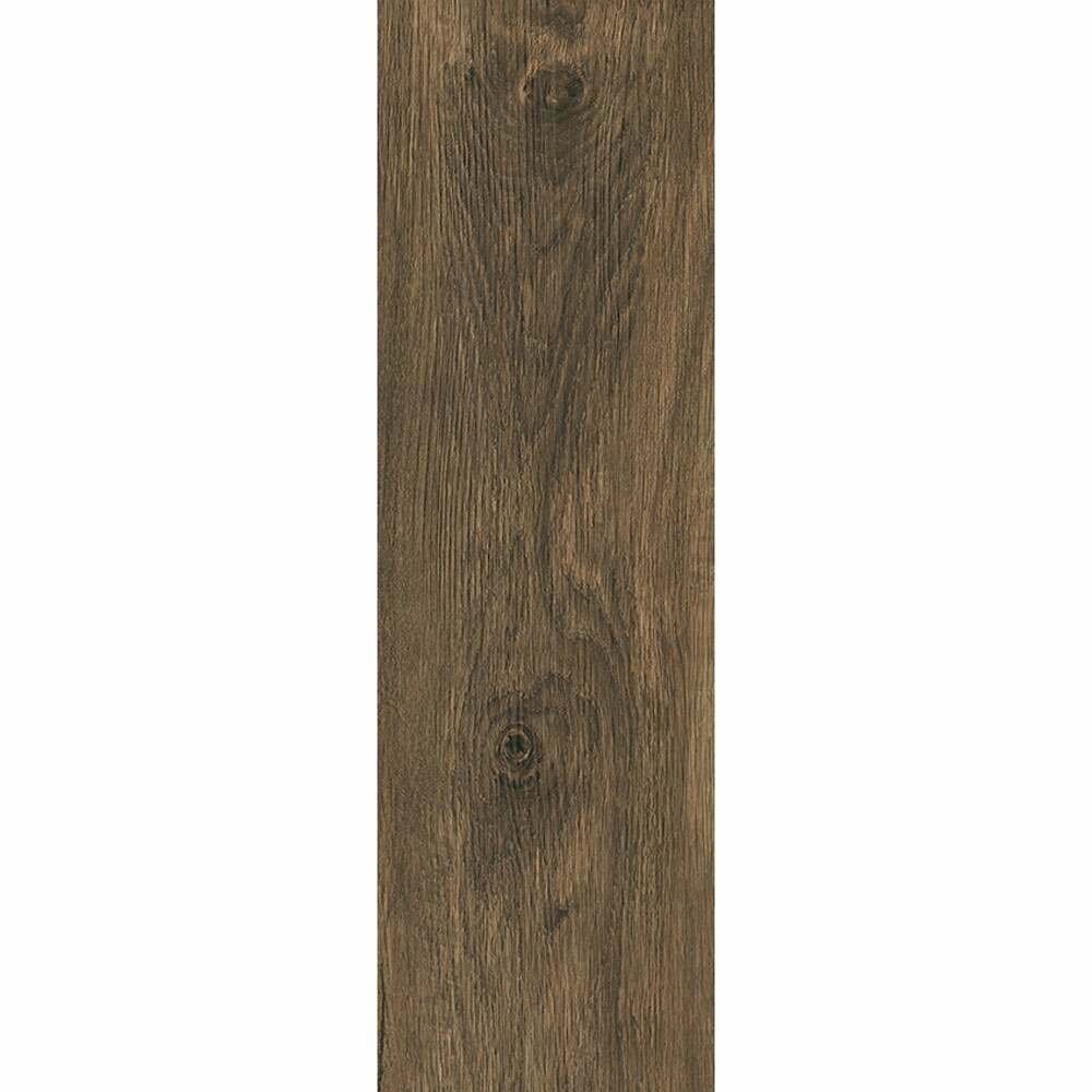 Star Wood Stylewood Brown Oak Wood Effect Tile — detail view, buy tile UK