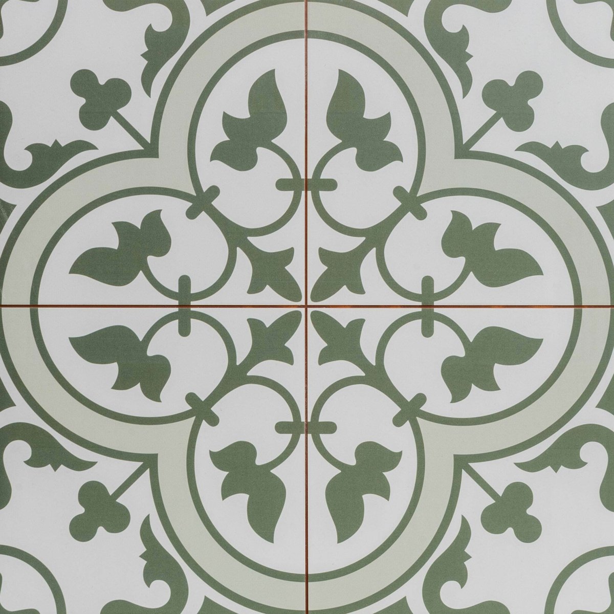 Bourton Olive Green — detail view, buy floor tile UK