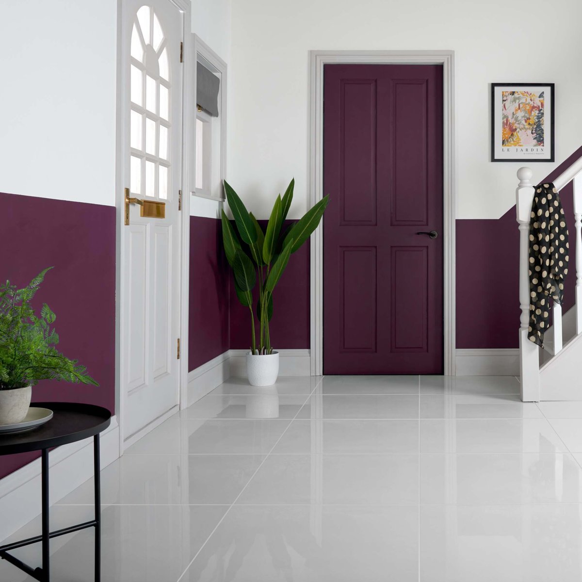 Snow White 600x600mm Tiles — close-up of the tile surface, buy floor tile UK
