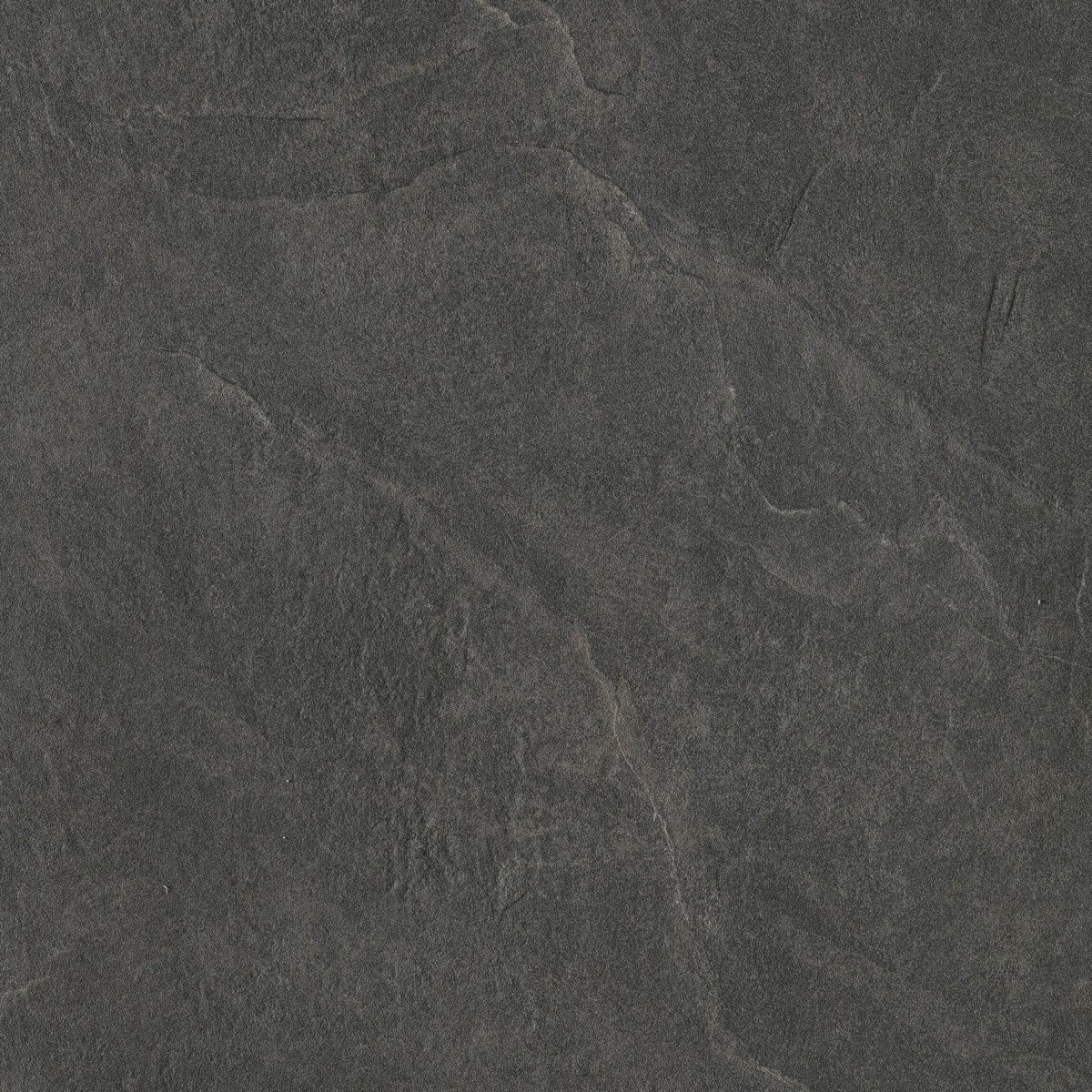 Carmo Stone Black Matt Tiles 600x600 — close-up of the tile surface, buy floor tile UK