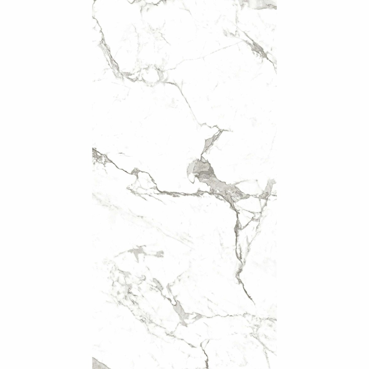 Versailles Carrara Marble Effect Matt 600x1200 Tiles — installed room setting, buy tile UK