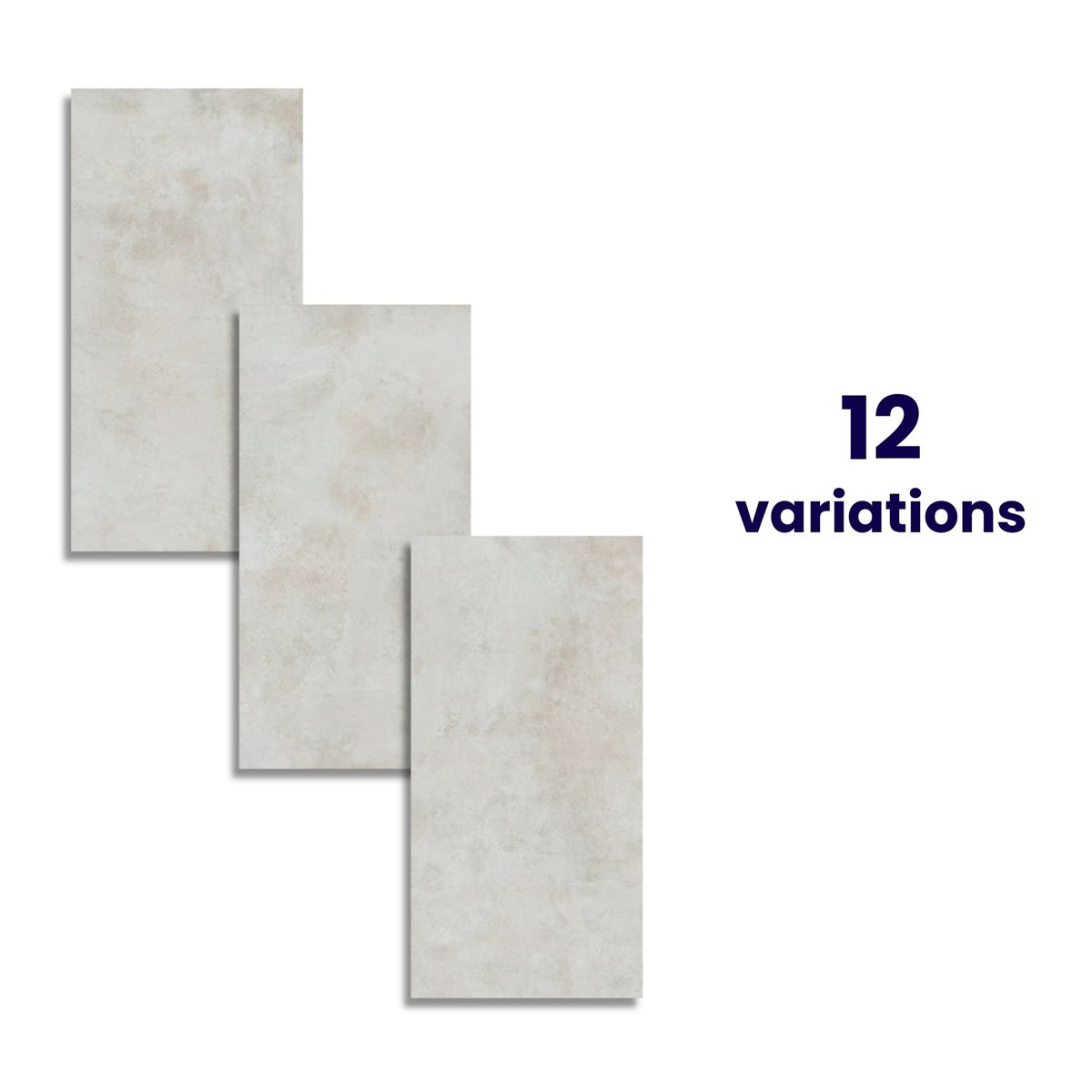 Metallique Blanco Lappato 60x120 — alternative angle, buy floor tile UK