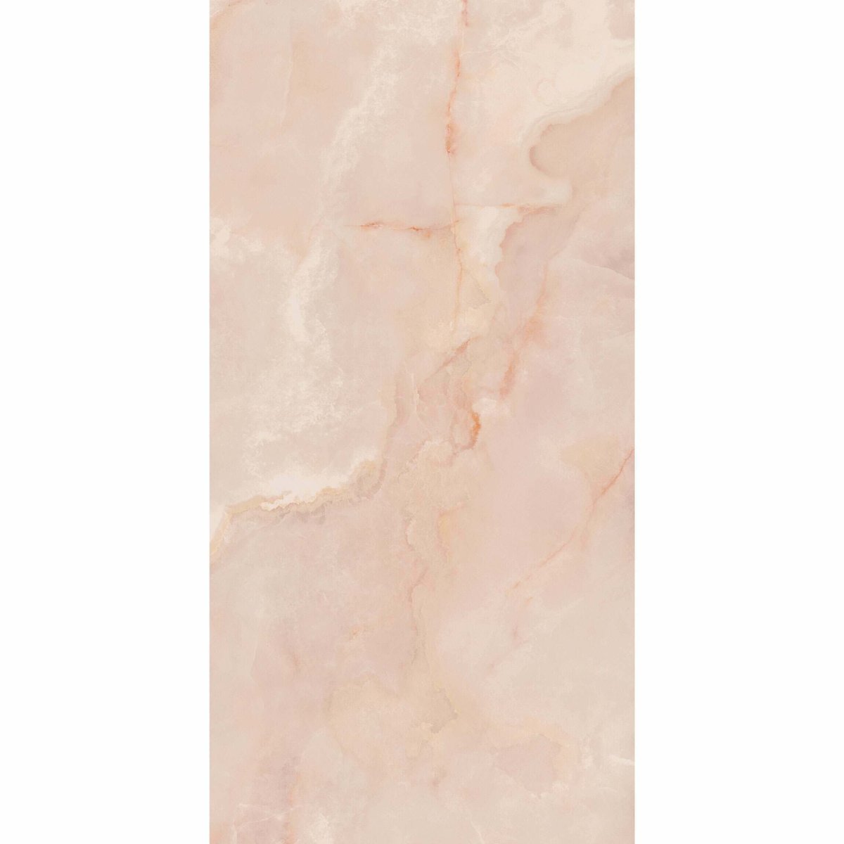 Lux Noor peach Marble Effect Tile — detail view, buy tile UK