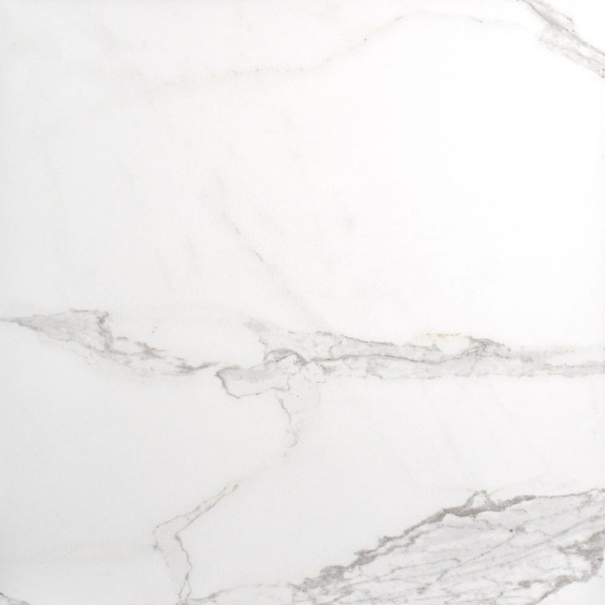 Palatina 60.5x60.5 Gloss Marble Effect Tile — detail view, buy floor tile UK