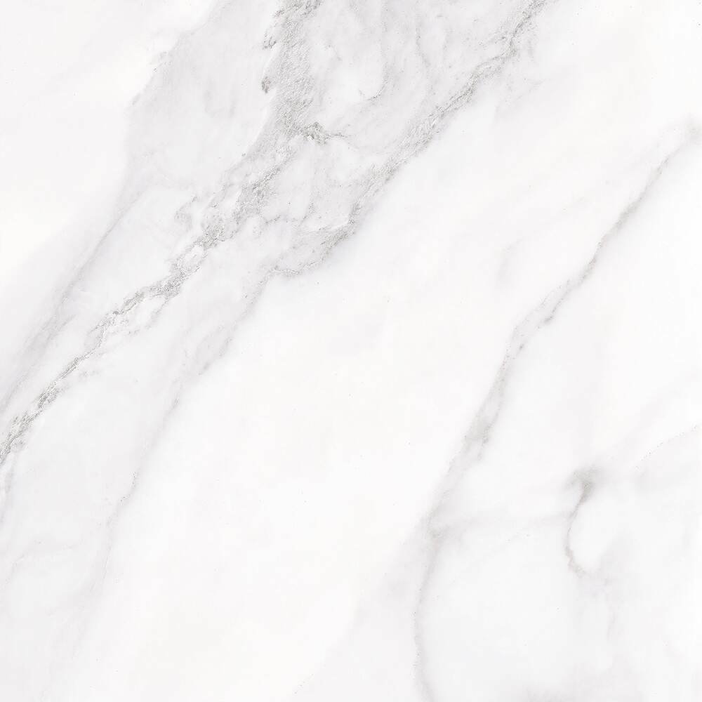 Sublime White Polished Marble Effect Tile 600x60 — detail view, buy floor tile UK