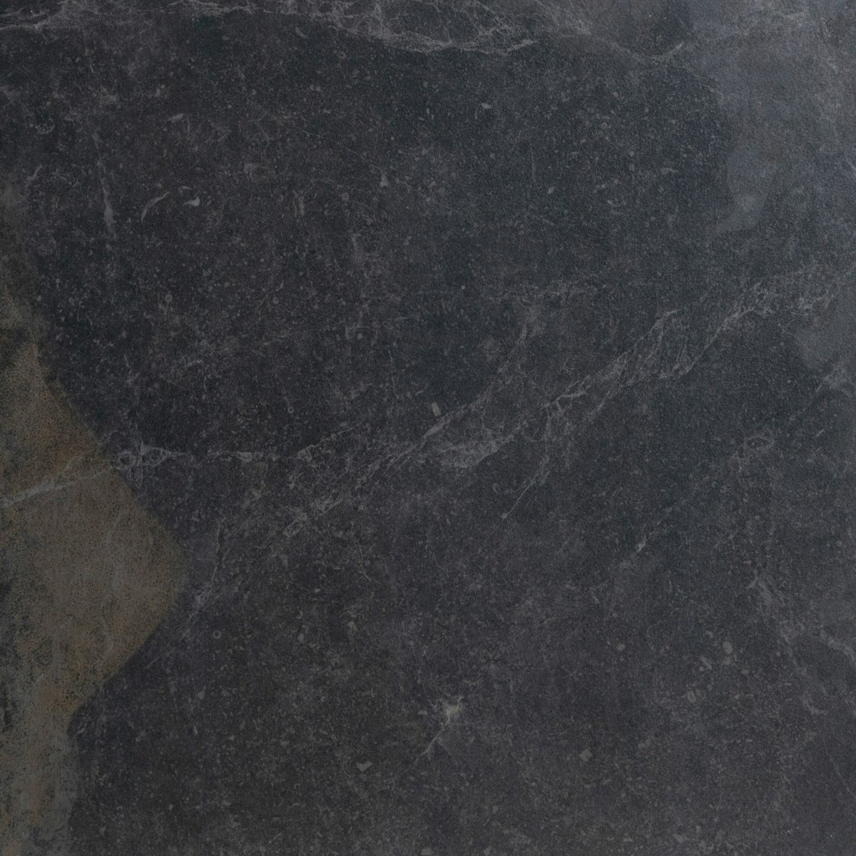 Strato Natural Rustic Black Slate Effect Matt Sparkle 600X600 — detail view, buy floor tile UK
