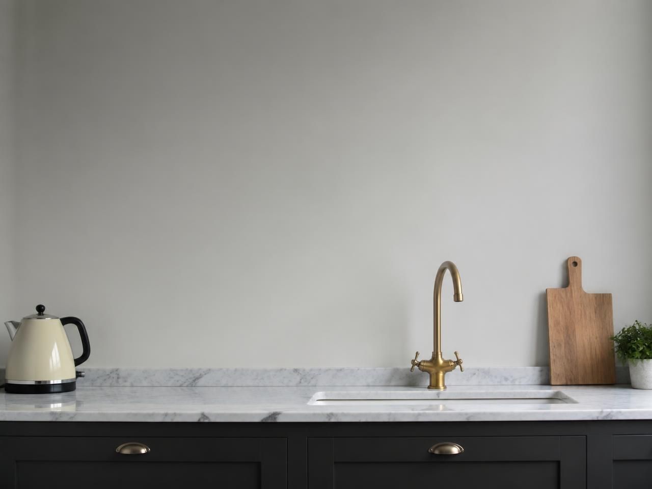 Mint Green Ceramic Bathroom Wall & Floor Tiles 300x600mm run as a kitchen splashback, installed in 300x600mm
